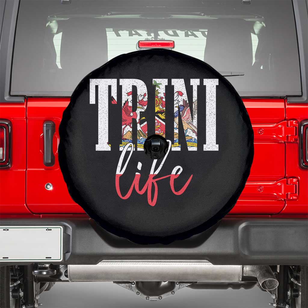 Trini Life Spare Tire Cover Trinidad and Tobago Flag Caribbean Souvenir - Wonder Print Shop