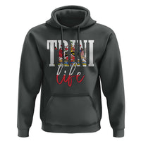 Trini Life Hoodie Trinidad and Tobago Flag Caribbean Souvenir - Wonder Print Shop