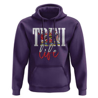 Trini Life Hoodie Trinidad and Tobago Flag Caribbean Souvenir - Wonder Print Shop
