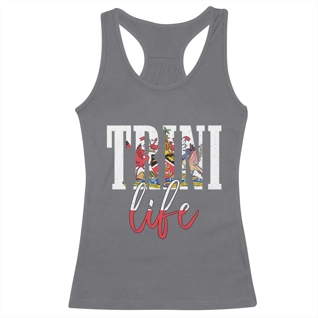 Trini Life Racerback Tank Top Trinidad and Tobago Flag Caribbean Souvenir - Wonder Print Shop