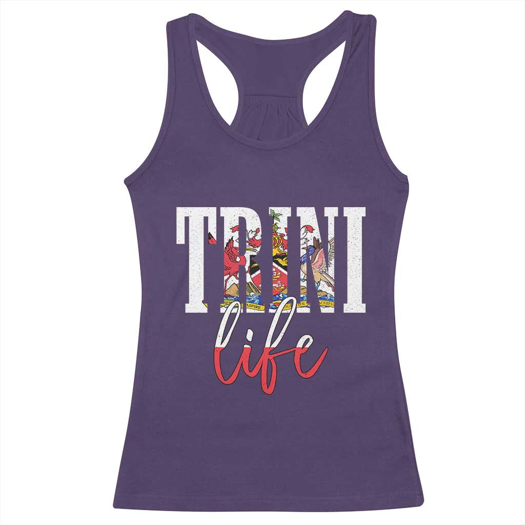 Trini Life Racerback Tank Top Trinidad and Tobago Flag Caribbean Souvenir - Wonder Print Shop
