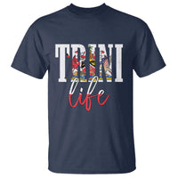 Trini Life T Shirt Trinidad and Tobago Flag Caribbean Souvenir - Wonder Print Shop