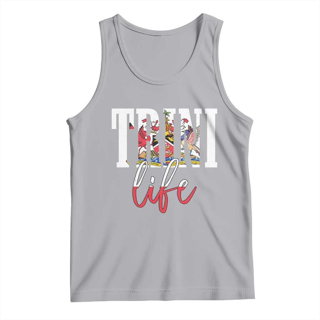 Trini Life Tank Top Trinidad and Tobago Flag Caribbean Souvenir - Wonder Print Shop