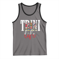 Trini Life Tank Top Trinidad and Tobago Flag Caribbean Souvenir - Wonder Print Shop