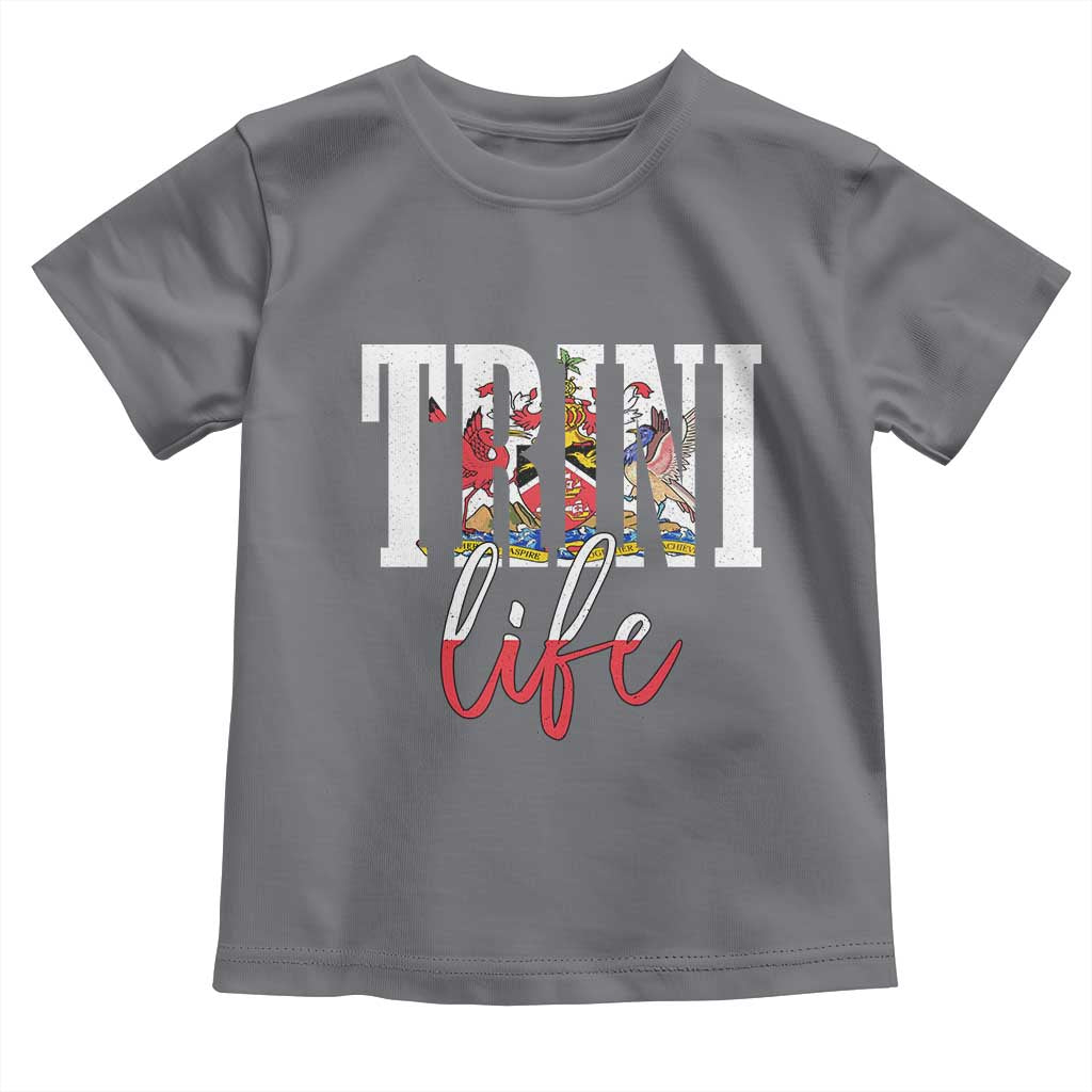 Trini Life Toddler T Shirt Trinidad and Tobago Flag Caribbean Souvenir - Wonder Print Shop
