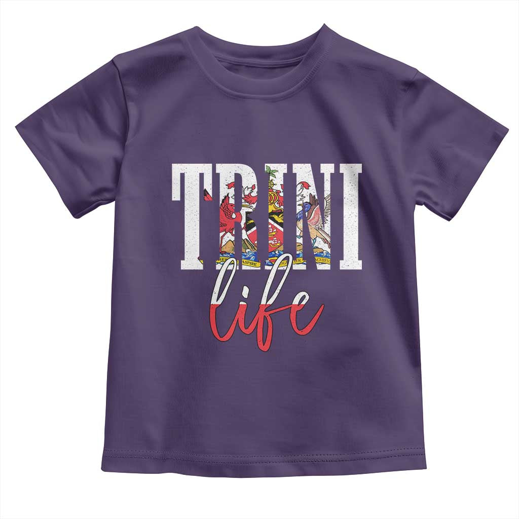 Trini Life Toddler T Shirt Trinidad and Tobago Flag Caribbean Souvenir - Wonder Print Shop