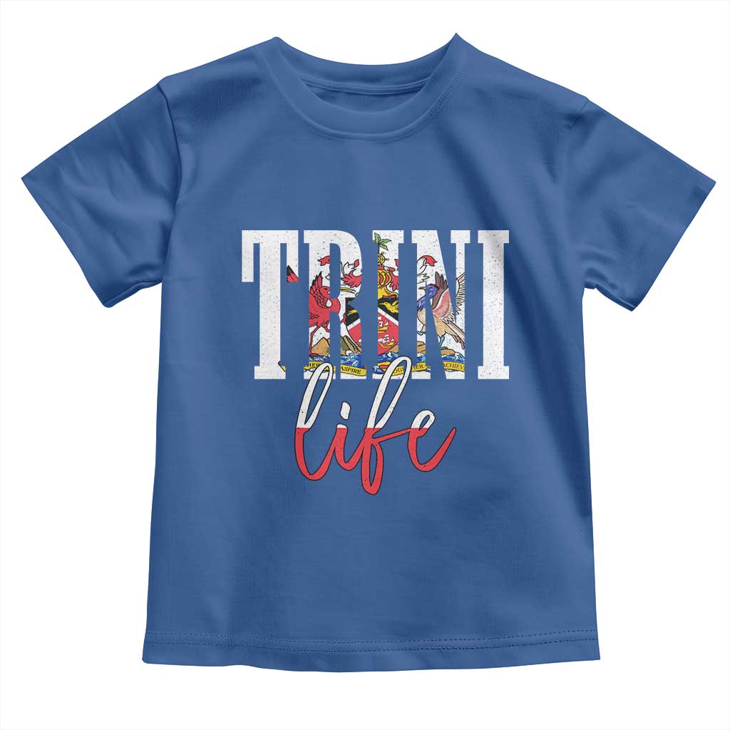 Trini Life Toddler T Shirt Trinidad and Tobago Flag Caribbean Souvenir - Wonder Print Shop