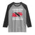 Happiness Is Being Married to a Trinidadian Raglan Shirt Trinidad & Tobago Flag Couples Gift - Wonder Print Shop