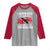 Happiness Is Being Married to a Trinidadian Raglan Shirt Trinidad & Tobago Flag Couples Gift - Wonder Print Shop