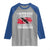 Happiness Is Being Married to a Trinidadian Raglan Shirt Trinidad & Tobago Flag Couples Gift - Wonder Print Shop