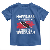 Happiness Is Being Married to a Trinidadian Toddler T Shirt Trinidad & Tobago Flag Couples Gift - Wonder Print Shop