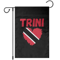 Trini Pride Garden Flag Trinidad and Tobago Heart Flag Caribbean Roots - Wonder Print Shop