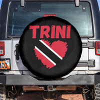 Trini Pride Spare Tire Cover Trinidad and Tobago Heart Flag Caribbean Roots - Wonder Print Shop