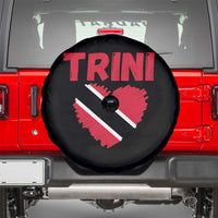 Trini Pride Spare Tire Cover Trinidad and Tobago Heart Flag Caribbean Roots - Wonder Print Shop