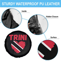 Trini Pride Spare Tire Cover Trinidad and Tobago Heart Flag Caribbean Roots - Wonder Print Shop