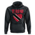 Trini Pride Hoodie Trinidad and Tobago Heart Flag Caribbean Roots - Wonder Print Shop