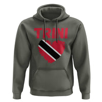 Trini Pride Hoodie Trinidad and Tobago Heart Flag Caribbean Roots - Wonder Print Shop