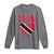 Trini Pride Long Sleeve Shirt Trinidad and Tobago Heart Flag Caribbean Roots - Wonder Print Shop