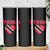 Trini Pride Skinny Tumbler Trinidad and Tobago Heart Flag Caribbean Roots - Wonder Print Shop