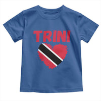 Trini Pride Toddler T Shirt Trinidad and Tobago Heart Flag Caribbean Roots - Wonder Print Shop