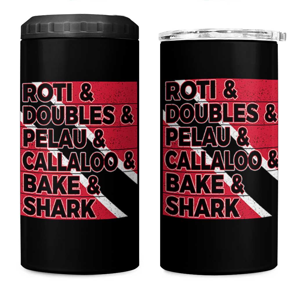 Trini Pride 4 in 1 Can Cooler Tumbler Trinidad and Tobago National Food - Wonder Print Shop