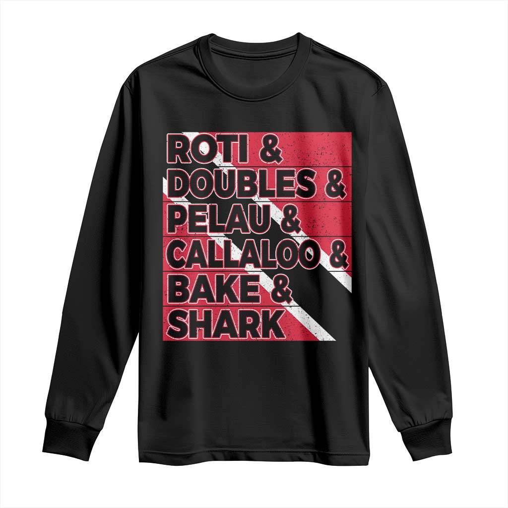 Trini Pride Long Sleeve Shirt Trinidad and Tobago National Food - Wonder Print Shop