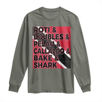 Trini Pride Long Sleeve Shirt Trinidad and Tobago National Food - Wonder Print Shop