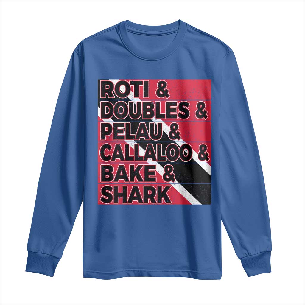 Trini Pride Long Sleeve Shirt Trinidad and Tobago National Food - Wonder Print Shop