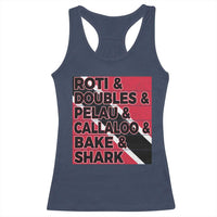 Trini Pride Racerback Tank Top Trinidad and Tobago National Food - Wonder Print Shop