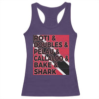 Trini Pride Racerback Tank Top Trinidad and Tobago National Food - Wonder Print Shop