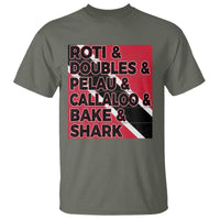 Trini Pride T Shirt Trinidad and Tobago National Food - Wonder Print Shop