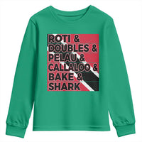 Trini Pride Youth Sweatshirt Trinidad and Tobago National Food - Wonder Print Shop