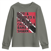 Trini Pride Youth Sweatshirt Trinidad and Tobago National Food - Wonder Print Shop