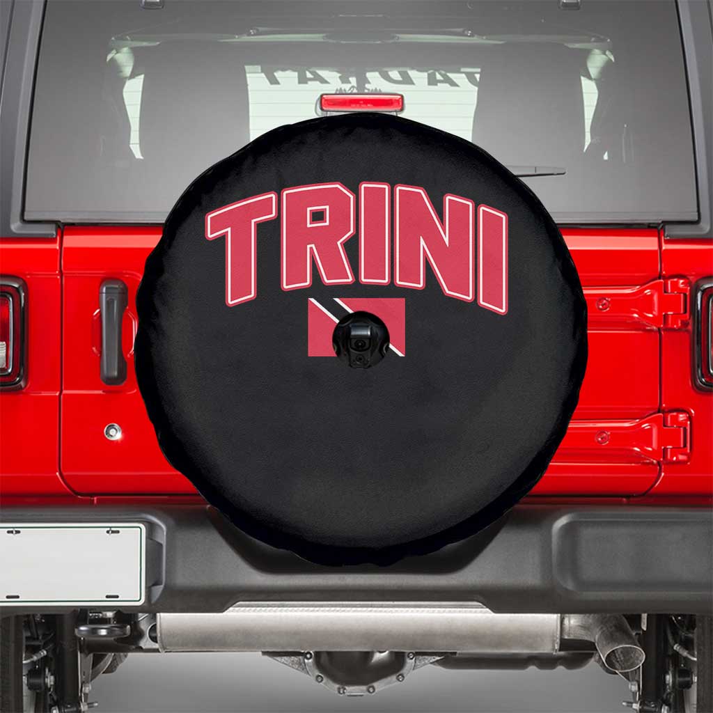 Trinidad and Tobago Flag Spare Tire Cover Trini Pride Vintage - Wonder Print Shop