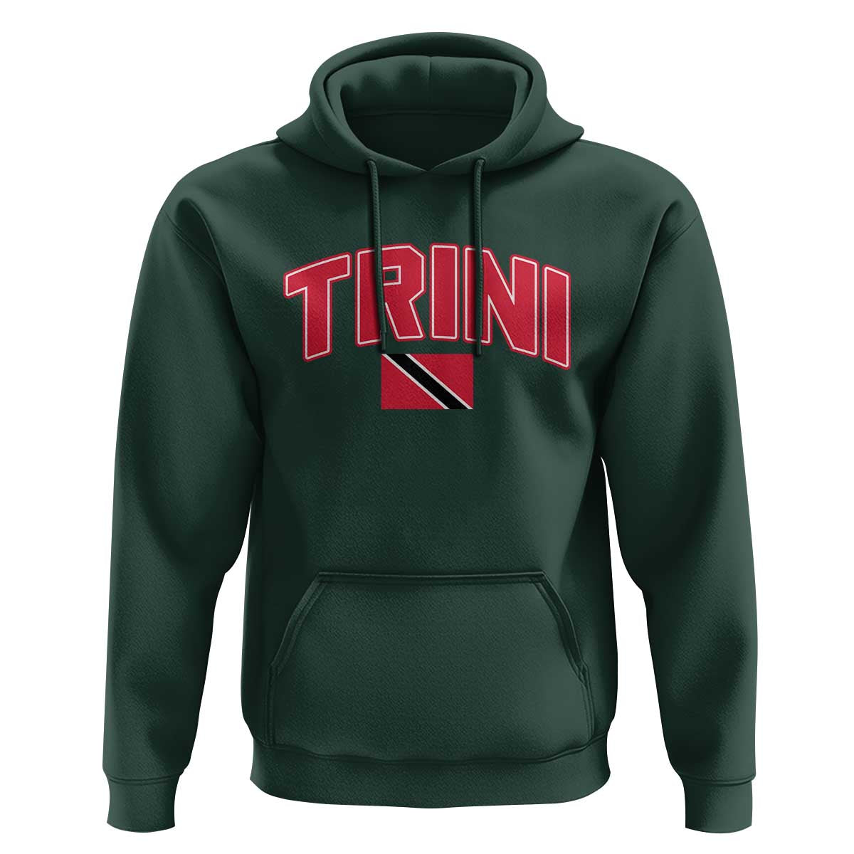 Trinidad and Tobago Flag Hoodie Trini Pride Vintage - Wonder Print Shop