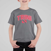 Trinidad and Tobago Flag T Shirt For Kid Trini Pride Vintage - Wonder Print Shop