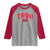 Trinidad and Tobago Flag Raglan Shirt Trini Pride Vintage - Wonder Print Shop