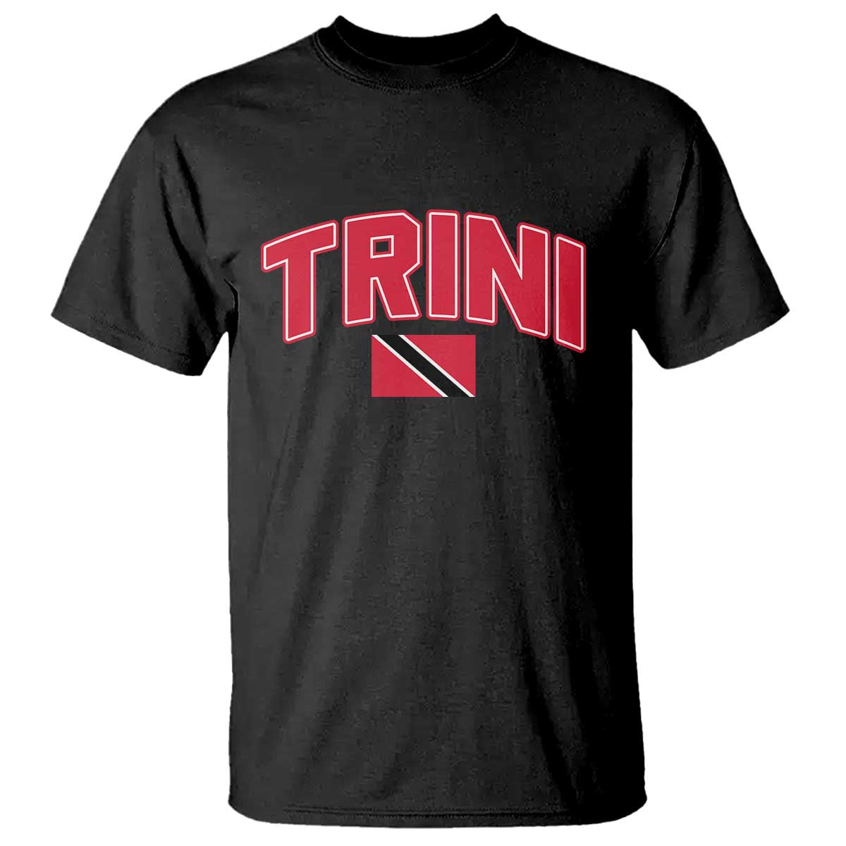 Trinidad and Tobago Flag T Shirt Trini Pride Vintage - Wonder Print Shop