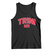 Trinidad and Tobago Flag Tank Top Trini Pride Vintage - Wonder Print Shop