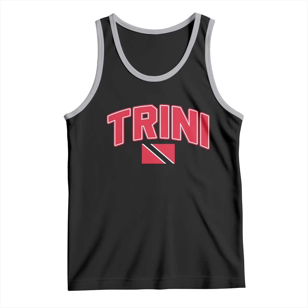 Trinidad and Tobago Flag Tank Top Trini Pride Vintage - Wonder Print Shop