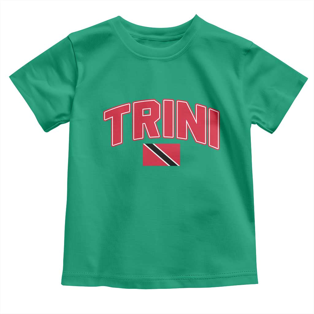 Trinidad and Tobago Flag Toddler T Shirt Trini Pride Vintage - Wonder Print Shop