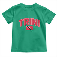 Trinidad and Tobago Flag Toddler T Shirt Trini Pride Vintage - Wonder Print Shop