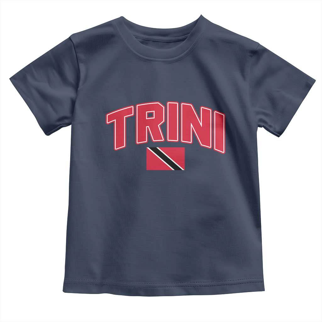 Trinidad and Tobago Flag Toddler T Shirt Trini Pride Vintage - Wonder Print Shop