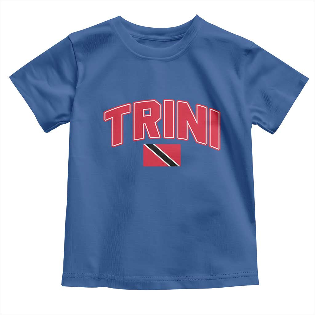 Trinidad and Tobago Flag Toddler T Shirt Trini Pride Vintage - Wonder Print Shop