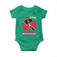 Trini Gyul Baby Onesie Funny Trinidadian Girl Afro Island Girls Caribbean - Wonder Print Shop