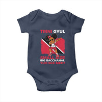 Trini Gyul Baby Onesie Funny Trinidadian Girl Afro Island Girls Caribbean - Wonder Print Shop