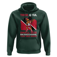Trini Gyul Hoodie Funny Trinidadian Girl Afro Island Girls Caribbean - Wonder Print Shop