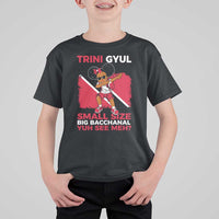 Trini Gyul T Shirt For Kid Funny Trinidadian Girl Afro Island Girls Caribbean - Wonder Print Shop