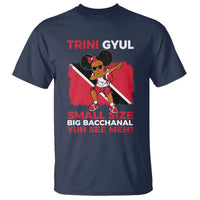 Trini Gyul T Shirt Funny Trinidadian Girl Afro Island Girls Caribbean - Wonder Print Shop
