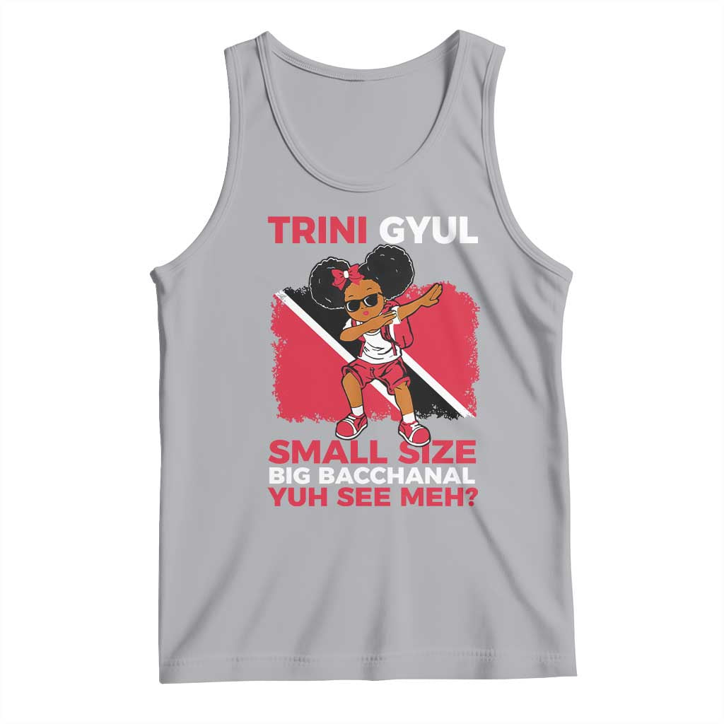 Trini Gyul Tank Top Funny Trinidadian Girl Afro Island Girls Caribbean - Wonder Print Shop